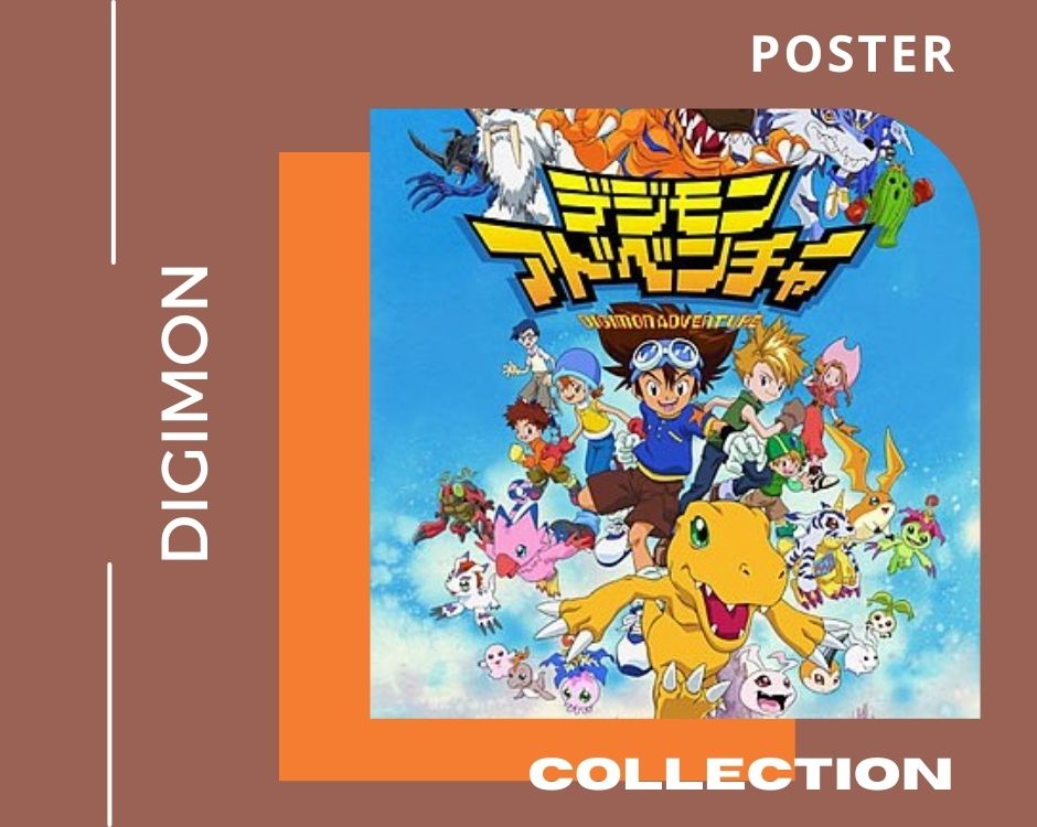 No edit digimon POSTER - Digimon Shop
