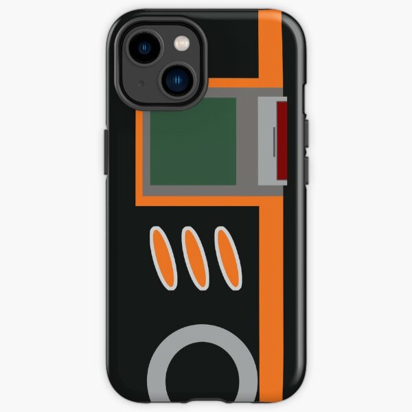 Digivice Burst phone | Black and orange version  iPhone Tough Case RB2806 product Offical digimon Merch