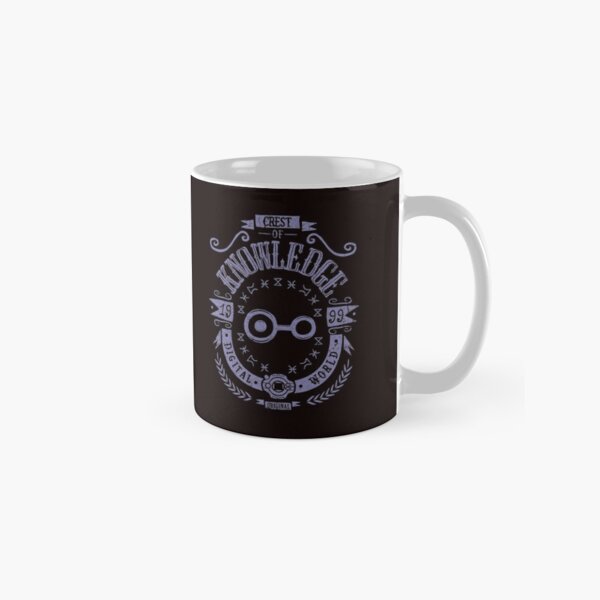 Crest of Knowledge - Tentomon - Izzy Classic Mug RB2806 product Offical digimon Merch