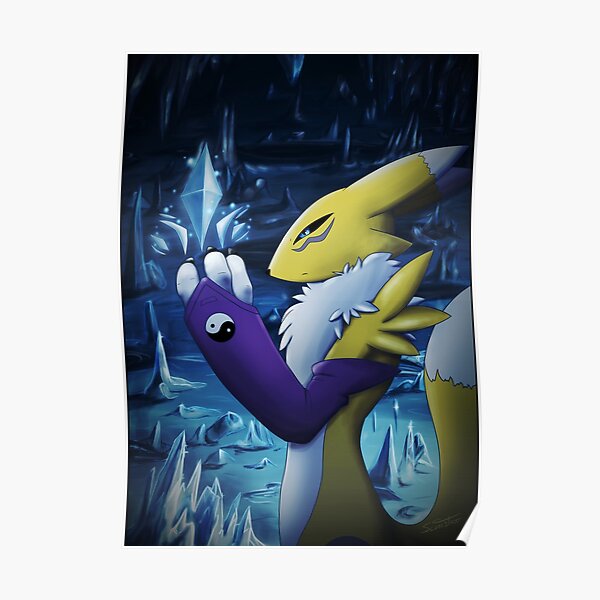 Ice crystals Poster RB2806 product Offical digimon Merch