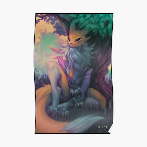 RAINY RENAMON Poster RB2806 product Offical digimon Merch