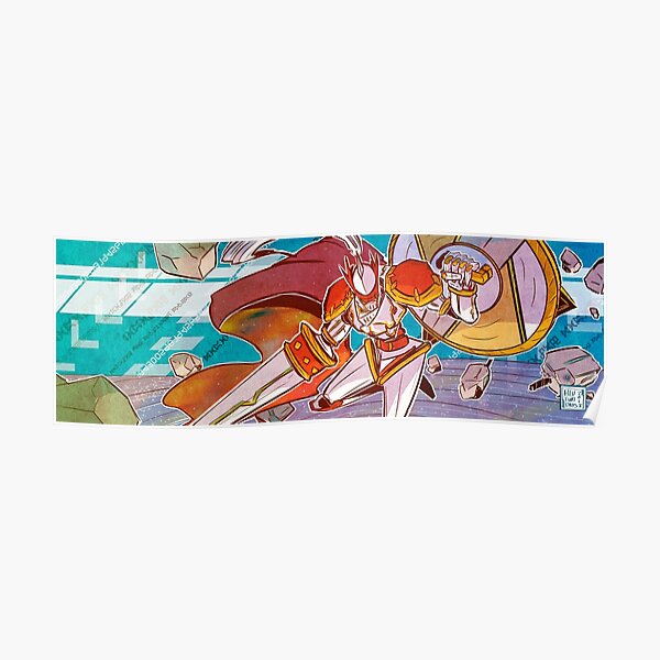 Gallantmon Poster RB2806 product Offical digimon Merch