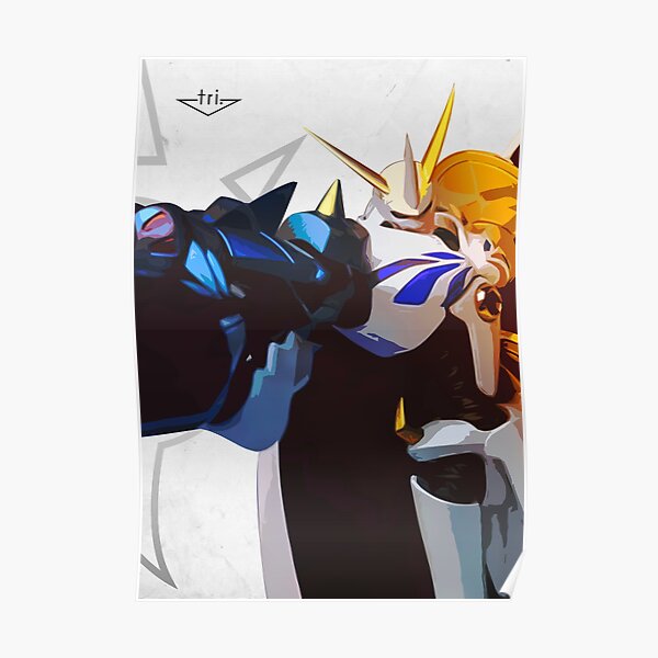 Omegamon/Omnimon Poster RB2806 product Offical digimon Merch