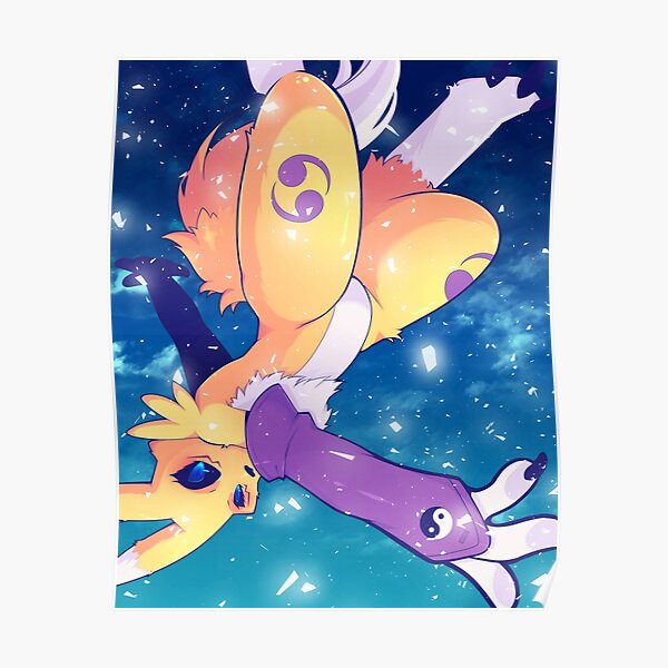 Diamond Storm Poster RB2806 product Offical digimon Merch