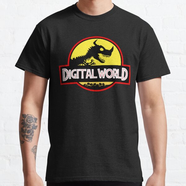 Digital World Classic T-Shirt RB2806 product Offical digimon Merch