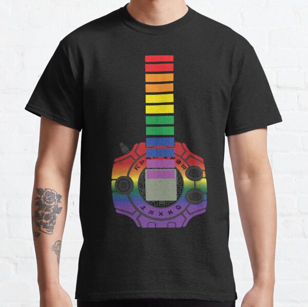Gay Pride Digivice #2 Classic T-Shirt RB2806 product Offical digimon Merch
