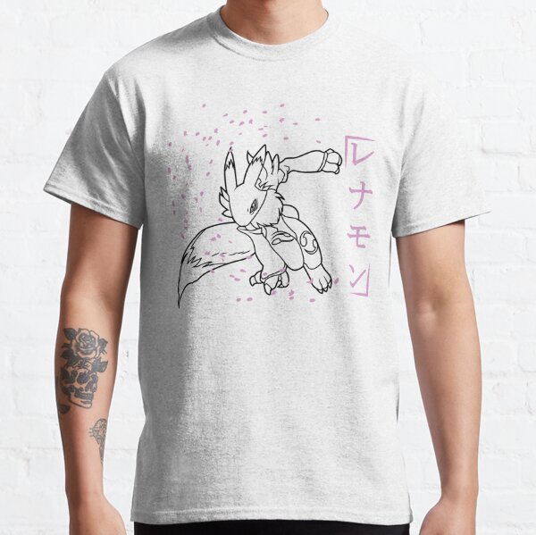 Renamon Digimon Tamers Classic T-Shirt RB2806 product Offical digimon Merch