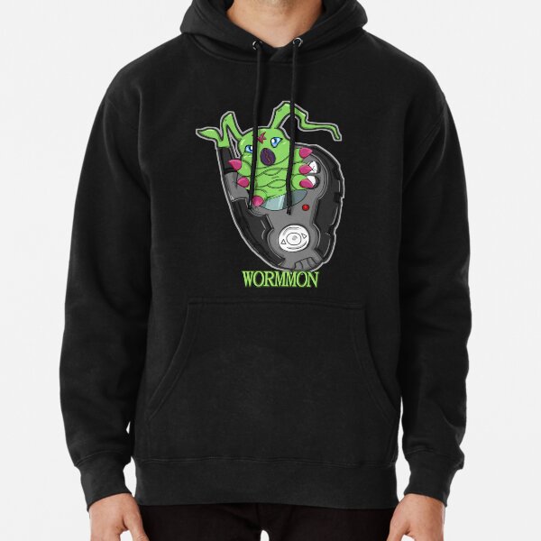 Wormmon Pullover Hoodie RB2806 product Offical digimon Merch