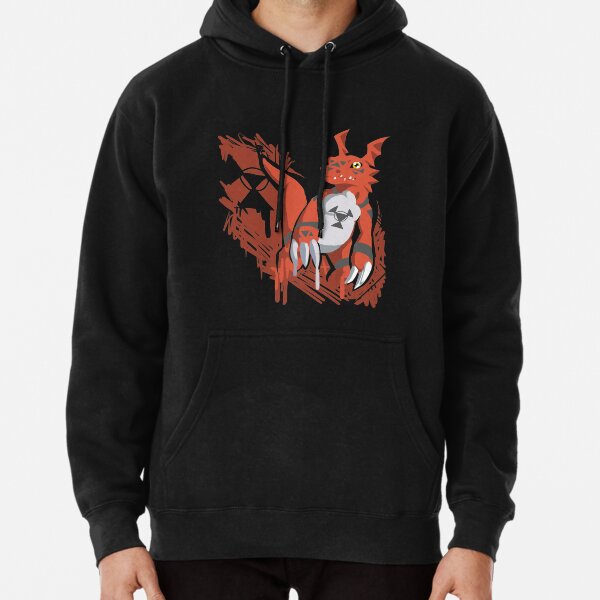 Guilmon adventure anime digimon art classic Pullover Hoodie RB2806 product Offical digimon Merch