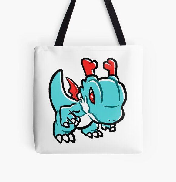 Dracomon All Over Print Tote Bag RB2806 product Offical digimon Merch