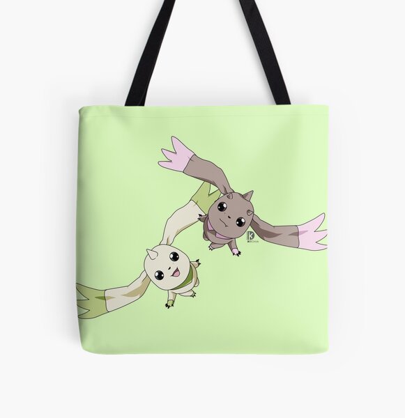 TerrierMON LopMON All Over Print Tote Bag RB2806 product Offical digimon Merch