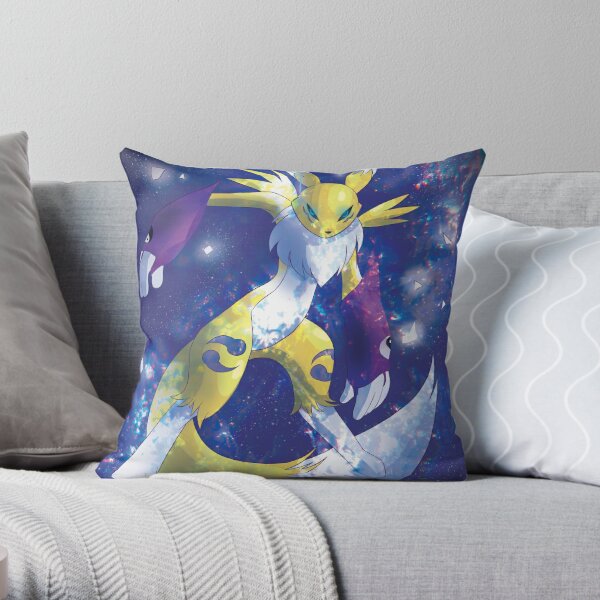 Diamond Storm Throw Pillow RB2806 product Offical digimon Merch