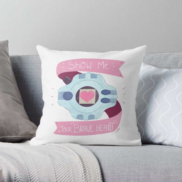 Brave Heart Throw Pillow RB2806 product Offical digimon Merch