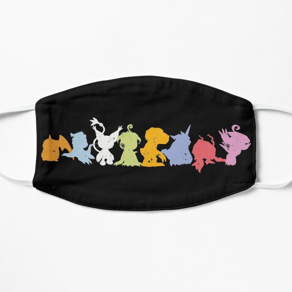 Rookies Lineup Flat Mask RB2806 product Offical digimon Merch